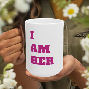 Her Ceramic Mug, (11oz, 15oz)